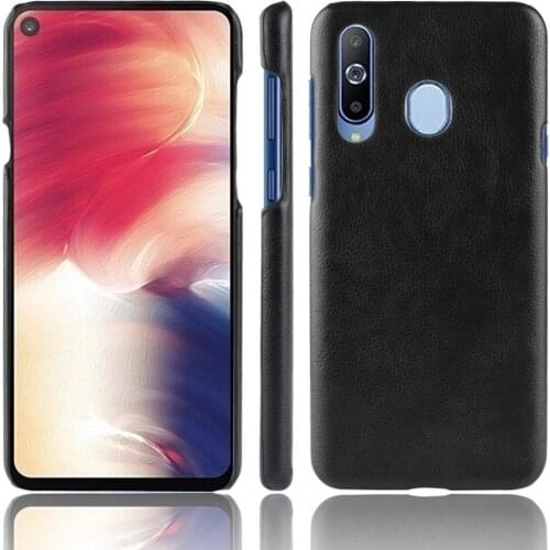 Fashion Litchi Skin PU Leather Hard Back Cover Samsung Galaxy A9 Pro 2019 Case For Samsung A9Pro A8S G8870 SM-G887N Phone Bag