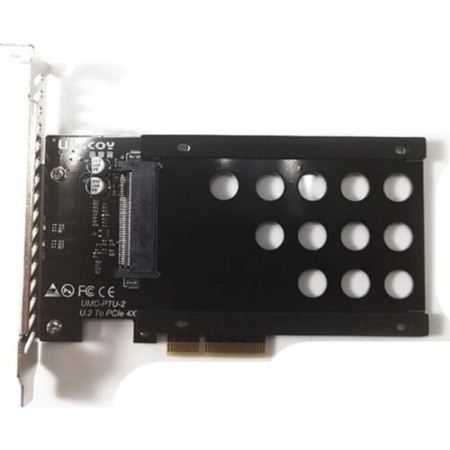 PCIE Riser U.2 to PCI Express3.0 X4 Adapter Interface Gen3 Transfer Card Hard Drive Computer Components Expansion