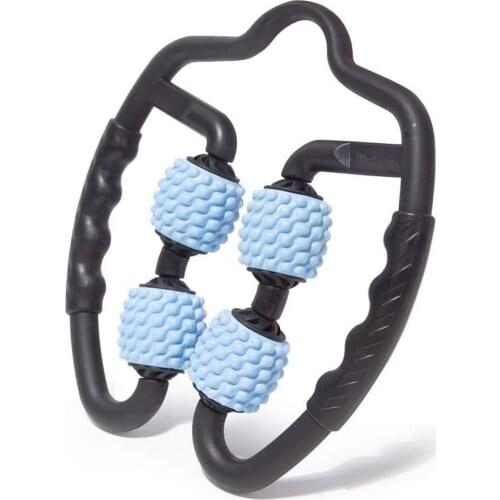 Trigger Point Roller Massager for Forearm Leg Neck Muscle Tissue Deep Tissue Self Massage for Fitness Gym Yoga Pilates Sports