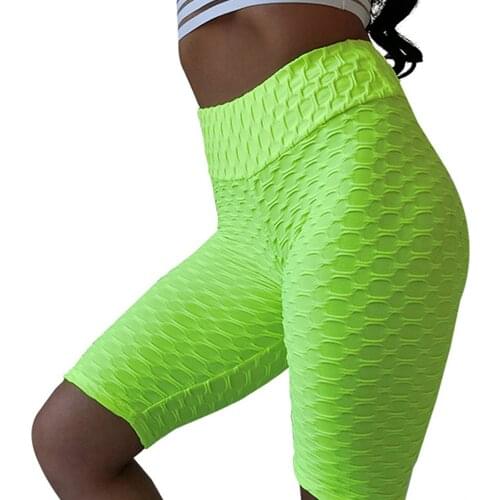 Sexy High Waist Workout Shorts Vital Seamless Fitness Yoga Shorts Scrunch Butt Yoga Running Shorts Sport Women Gym Leggins Mujer