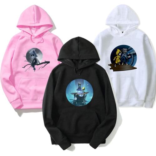 2021 Little Nightmares 2 Cosplay Hoodies Game Mono Six Printed Sweatshirt for Boys Girls Casual Men/women Harajuku Clothes Tops