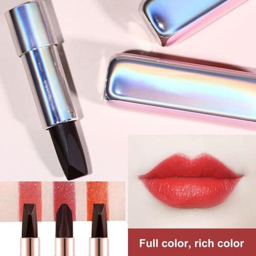 Waterproof Non-Stick Three Color Lipstick Full Color Silky Lip Easy To Color Gift for Women SSwell
