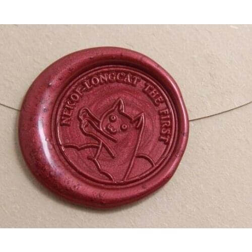 Totoro Big Cat Cute Wax Seal Stamp Kit Wedding Invitation Sealing Wax Stamp Kits Custom Wax Seal Paper Wooden Gift Box Package