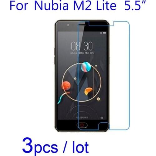 3pcs/lot for ZTE Nubia M2 Lite/Youth NX573J/NX551J Phone Screen Protectors Soft Clear/Matte/Nano Anti-Explosion Protective Films