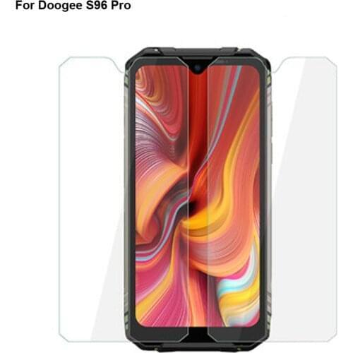 2PCs For Doogee S96 Pro phone Glass Tempered film For Doogee S 96 Pro Protective Film Screen Protector S96Pro Glass Protection