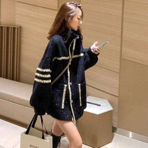 Women Casual Outwear Fashion Turtleneck Coat Female Jacket