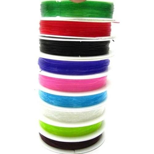 0.7mm Diy crystal line elastic line elastic beads fishing line jewelry elastic nylon bracelet bracelets rope 019004003
