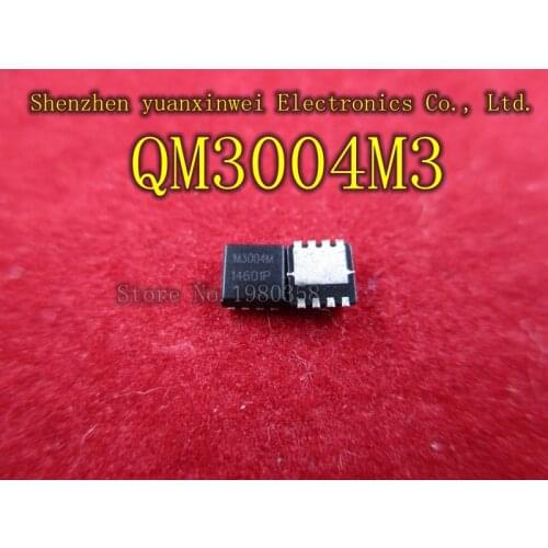 10PCS QM3004M3 QM3004M M3004M 3MM*3MM QFN8 MOSFET(Metal Oxide Semiconductor Field Effect Transistor)