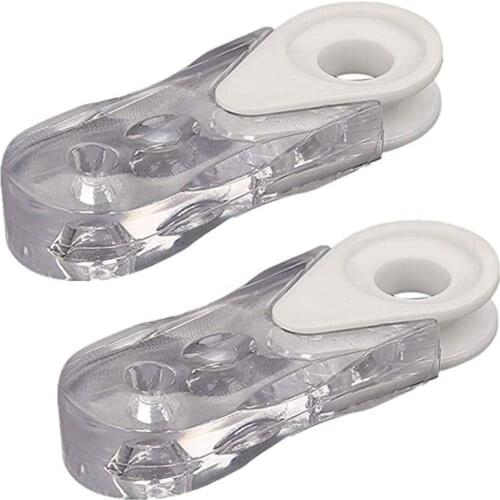 2pcs Blinds Accessories Cord Weight Plastic for Vertical Windows Roller Blinds Window Shutter Clear Plastic Safety Handle