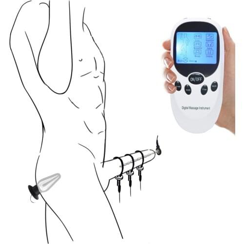 Electro Shock Penis Rings Male Urethral Catheter Sounds Elcetric Masturbation Massager Anal Plug Medical Themed Sex Toys For Men