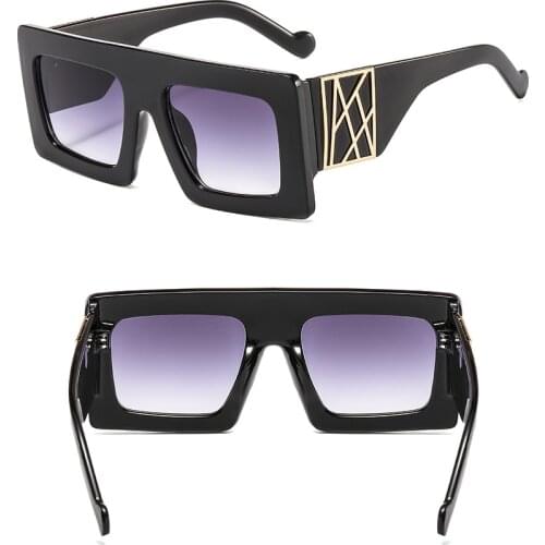 European and American Big Frame Fashion Sunglasses 9068 Printed Fashion Cross-Border Sunglasses Hot Selling Hot Selling Models