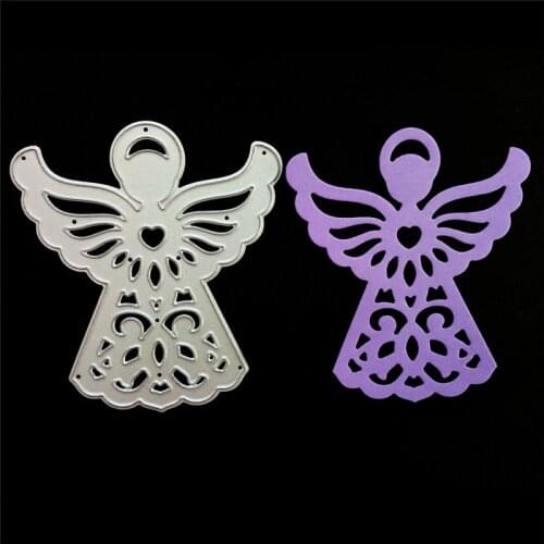 Angel metal cutting dies stencil scrapbook album paper embossing craft