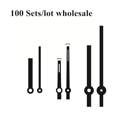 Hot Sale DIY Wall clock hands Accessories Metal Needle Pointer Second Hand Minute Hour Set Needles Clocks Home Decor Promotion