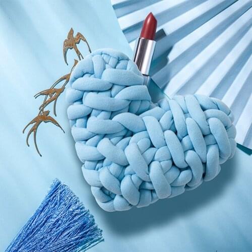 New Nordic Style Love Knotted Pillow For Home Decoration Living Room Photography Studio Props Photo Artifact Free Shipping