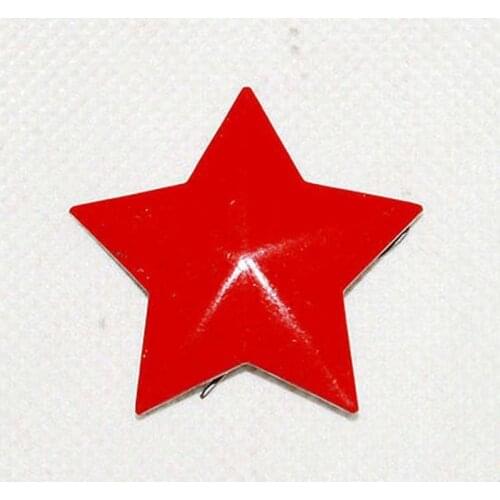 Original Chinese Army PLA Cap Badge Red Star for Hat - World military Store