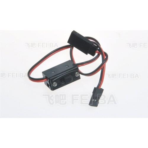 R/C Switch Battery Receiver On -Off Futaba JR Connector Leads