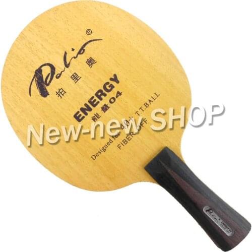 Palio official energy 04 table tennis blade special for 40+ new material table tennis racket game loop and fast attack 9ply