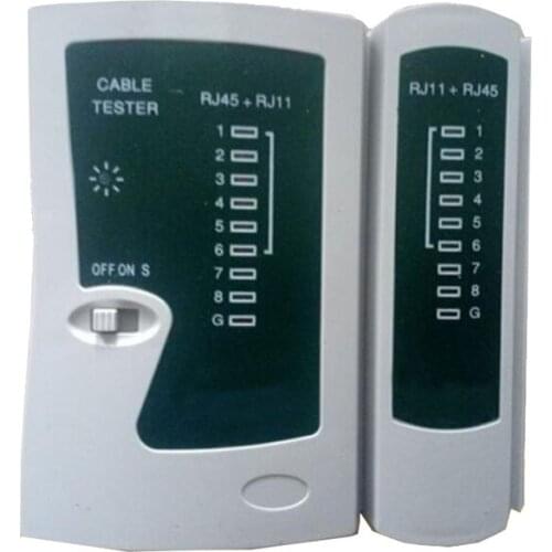 RJ11 RJ45 Network Cable Tester Handheld LAN Cable Tester Wire Telephone Line Detector Tracker Networking Tool
