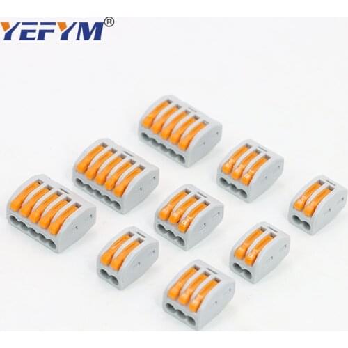 YEFYM Electrical Wire Connector Push-in Terminal Block Universal Fast Wiring Cable Connectors For Cable Connection