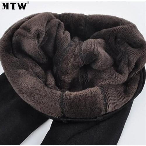 Women Thick Warm High Waist Leggings Autumn Winter Velvet Sport Skinny Trousers 2020 Casual Solid Yoga Leggings