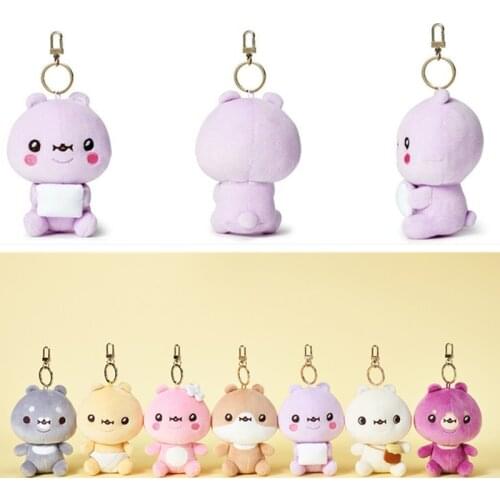 12Cm Monsta X Plush Toys Kawaii Stuffed Dolls Pendants Soft Cartoon Stuffed Dolls Gifts For Kids