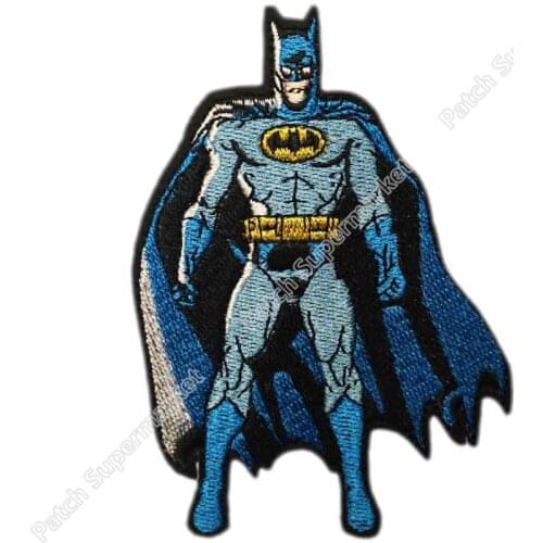 4.5" Comic Book Style Standing Uniform Logo Animated Movie TV Series Costume Embroidered Emblem applique iron on patch