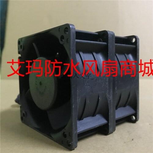 Delta Electronics GFC0812DW DC 12V 7.20A 80x80x76mm 8-wire Server Cooling Fan