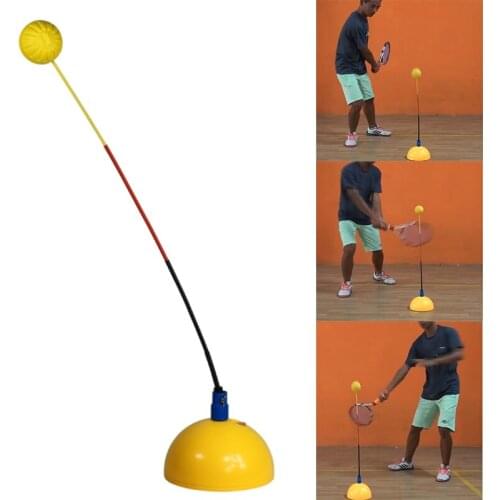Tennis String Accessories Portable Tennis Trainer Equipment Rebound Practice Training Tool Professional Rebounder Swing Ball