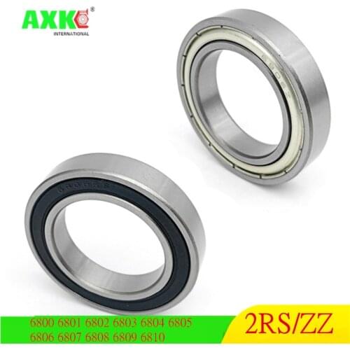 AXK 6800 6801 6802 6803 6804 6805 6806 6807 6808 6809 6810 ZZ Z RS 2RS Thin Wall Beraings Deep Groove ball bearing