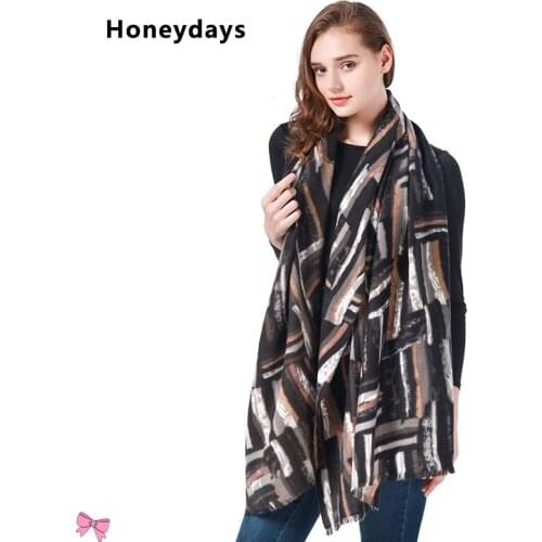 Designer Color Plaid Cashmere Scarf Tassel Scarves Women Winter Pashimina Shawls Ladies Cape Blanket Muslim Wraps Ponchos Gifts