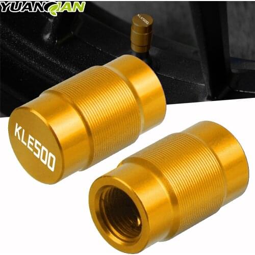 For kawasaki KLE 500 KLE500 1991-2007 1992 1993 1994 - 1996 Motorcycle Accessorie Wheel Tire Valve Stem Caps CNC Airtight Covers