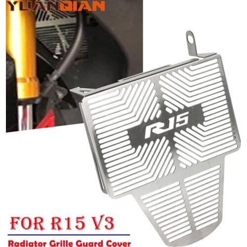 FOR YAMAHA R15 V3 2017-2021 2020 2019 2018 Motorcycles Grille Radiator Cover Guard Protector Coolant Protection System Net R15V3