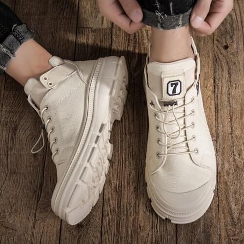 Informales sale zapatos spring causal sneakers breathable mens botas boots fashion sapatos black western work vintage coturno