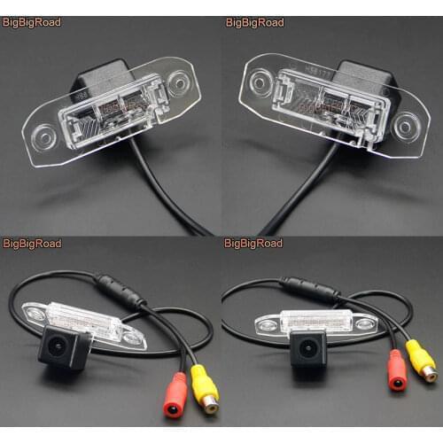 BigBigRoad For Volvo V70 XC70 XC 70 V40 C70 S40 S60 S80 V60 S80L S60L S40L Car HD Rear View Camera Auto Backup Monitor