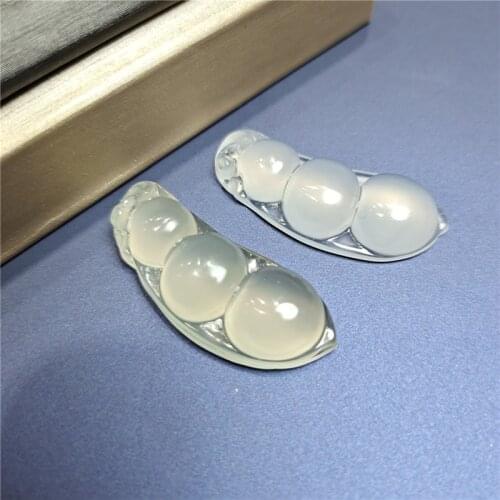 Koraba Natural Chalcedony Lucky Fukudou Pendant Necklace