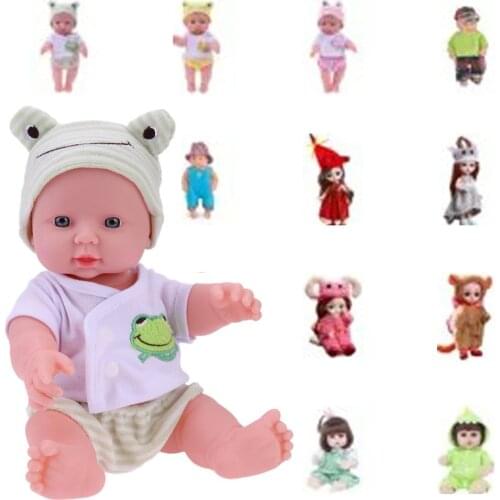 30cm Newborn Baby Simulation Doll Soft Lifelike Doll Toys for Children Sleeping Playmate Kids Birthday Gift Baby Emulated Dolls