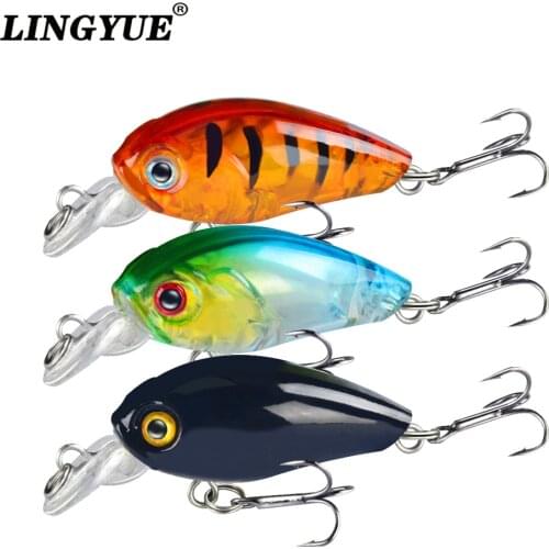 New 1pcs 4.5CM/4G Laser Hard Crank Fishing Lure Crankbait Treble Hooks 3D Eyes Bait Fishing Tackle