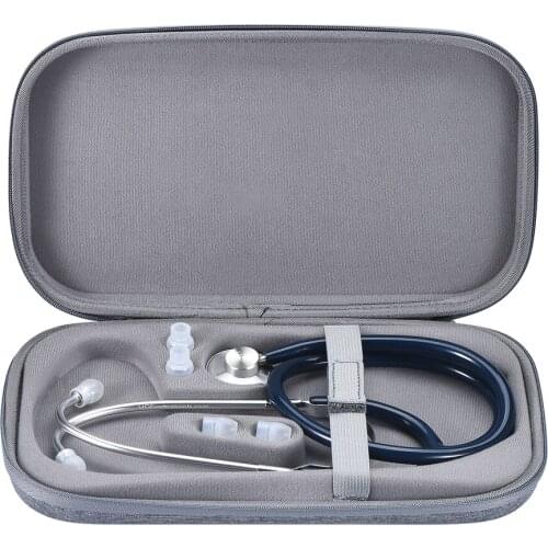 Portable EVA Stethoscope Storage Box multi-function Carry Travel Case Bag Hard Drive Pen Medical Organize