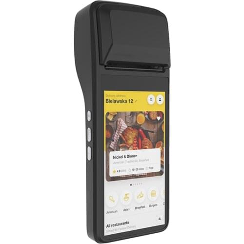 Handheld Wifi Bluetooth POS Payment Terminal Touch Screen Android Register Receipt Printer