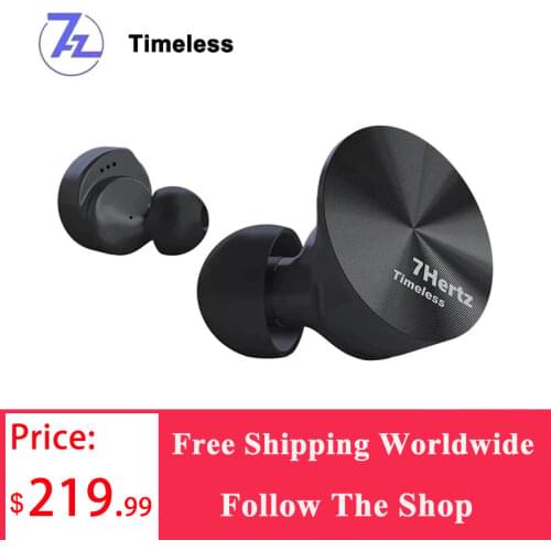7HZ Timeless 14.2mm Planar HiFi In-ear Earphone with CNC Aluminum Shell, Detachable MMCX Cable