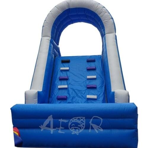 Water Play Entertainment Equipment Small Climbing High Quality Airtight Waterproof Slide With Pool