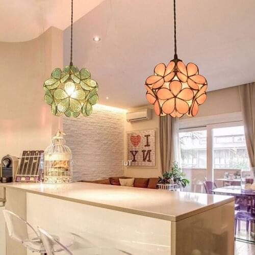 Scandinavian Chandelier Copper Glass Home Decoration Luxury Lighting Bedside Corridor Childrens Room Kitchen Hanging Lights