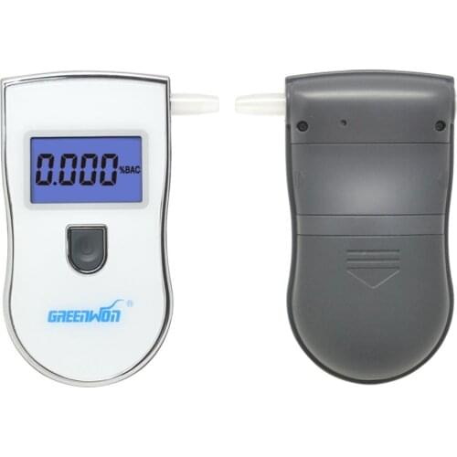 2019 New high precision alcohol tester breathalyzer for safty driving 818-WHITE