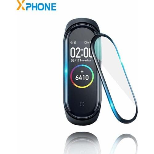 For Xiaomi Bracelet 5 Smart Watch 3D Curved Soft Edge Full Screen Cover HD Screen Hot Bend Protective Film