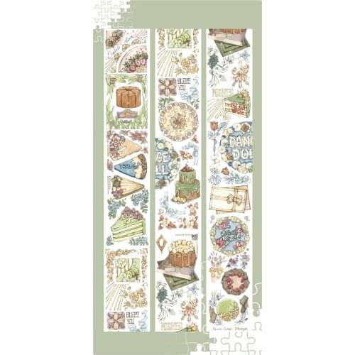 1 Loop Cute Washi Vintage Cakes Pet Tape 100cm