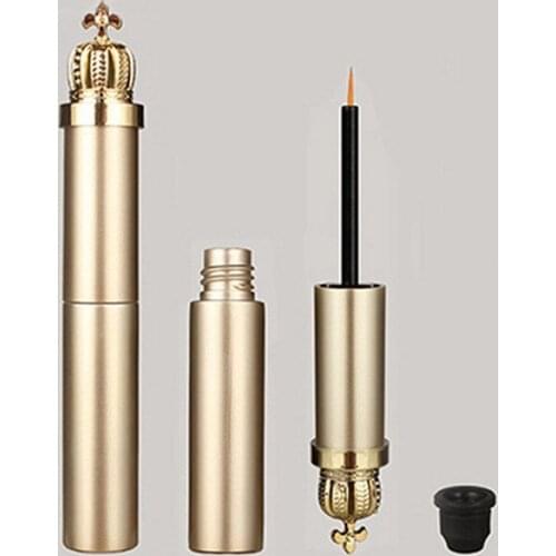 100pcs 8ml Crown Refillable Mascara Eyelash Growth Serum Tubes Empty Lash Lift Liquid Eye Liner DIY Containers Packaging F2709