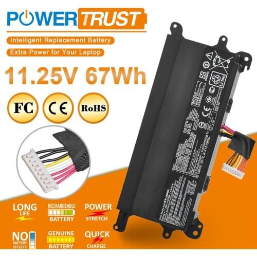 A32N1511 Laptop Battery 11.25V 6000mAh for Asus ROG G752 G752V G752L G752VL G752VT G752VM G752VY G752VS GFX72J GFX72
