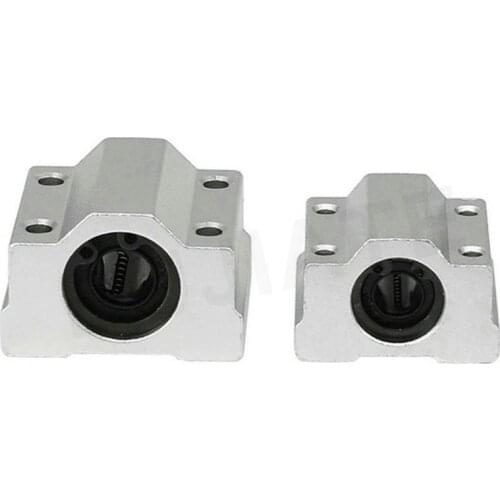 3D printer accessories Linear bearing slider Box type optical axis guide Bearing housing SCS6UU 8UU 10UU 12UU