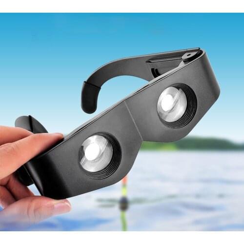 Fishing Binoculars Night Vision HD 10 Kilometer See Fish Float Fishing Special Head-mounted Fishing Magnifying Glasses Telescope