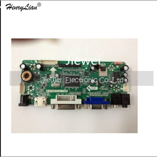 HENRYLIAN (Jiewei) M.NT68676.2A HDMI+DVI+VGA LCD Controller Board for 10.1" inch HD B101UAN02.1 1920*1200 LED Panel